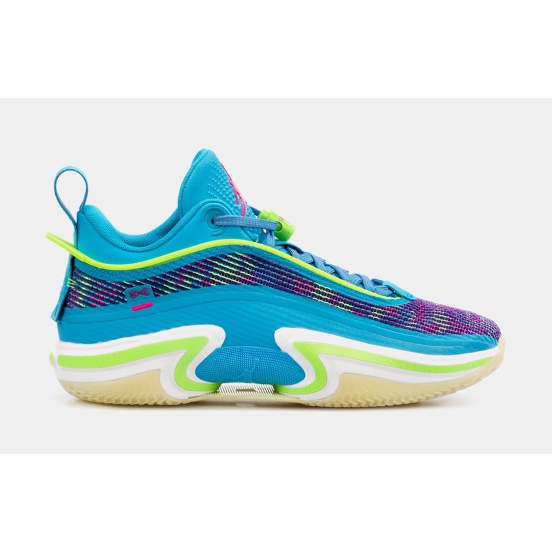 Air Jordan XXXVI Low Luka Mens Lifestyle Shoes (Green/Blue)