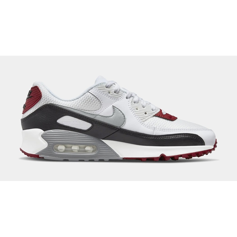 Air Max 90 Inline Varsity Red Mens Lifestyle Shoes (White/Red) Free Shipping