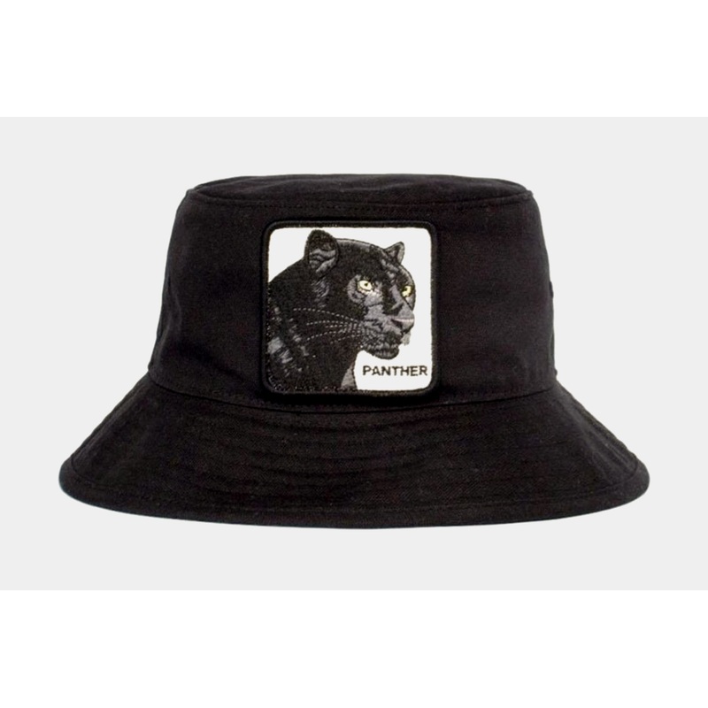 Black Panther Mens Bucket Hat (Black)