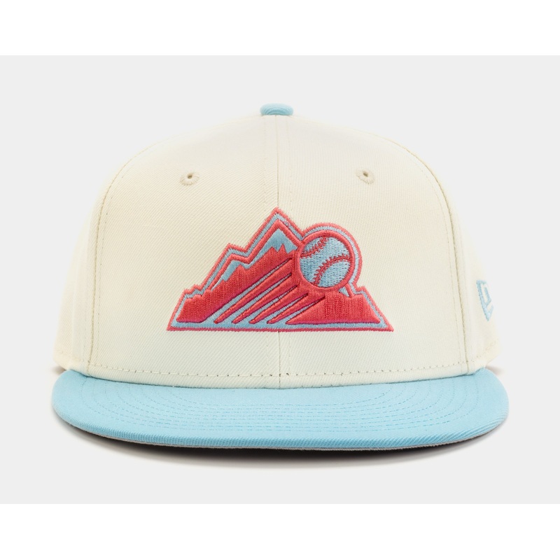 Colorado Rockies Colorpack 59Fifty Mens Fitted Hat (Blue/White)