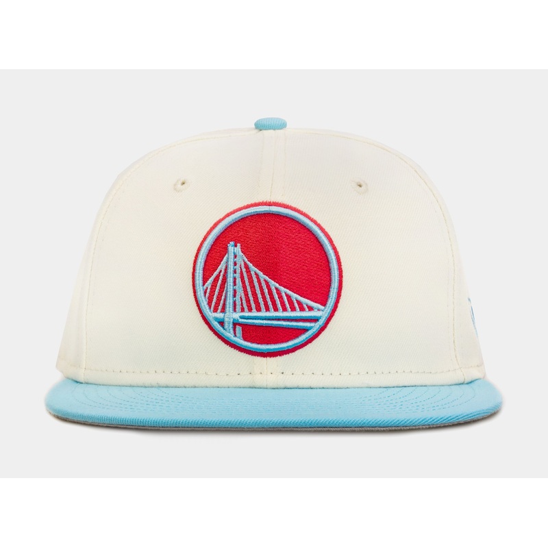 Golden State Warriors Colorpack 59Fifty Mens Fitted Hat (Blue/White)