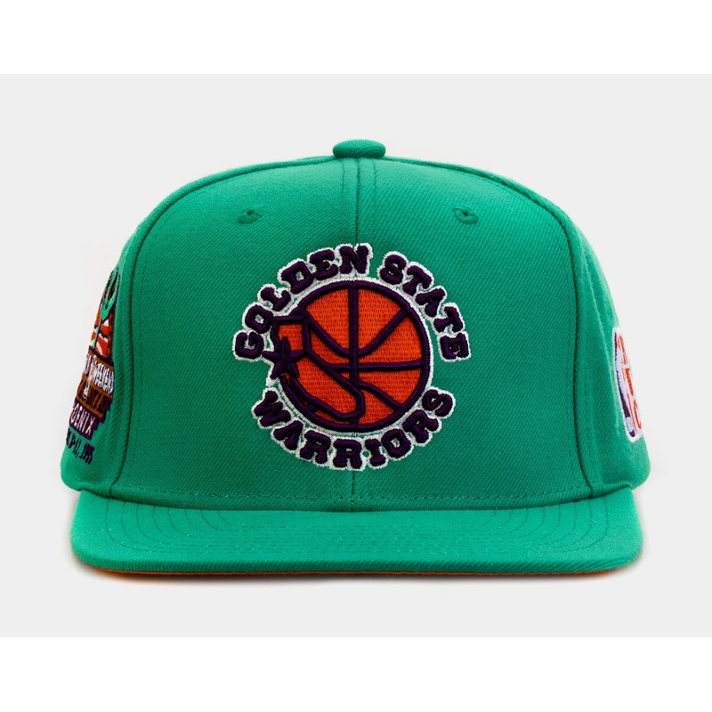 Golden State Warriors Desert Green Snapback Mens Hat (Green)
