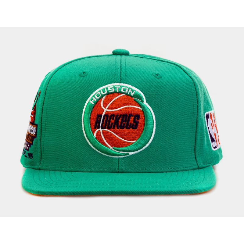 Houston Rockets Desert Green Snapback Mens Hat (Green)
