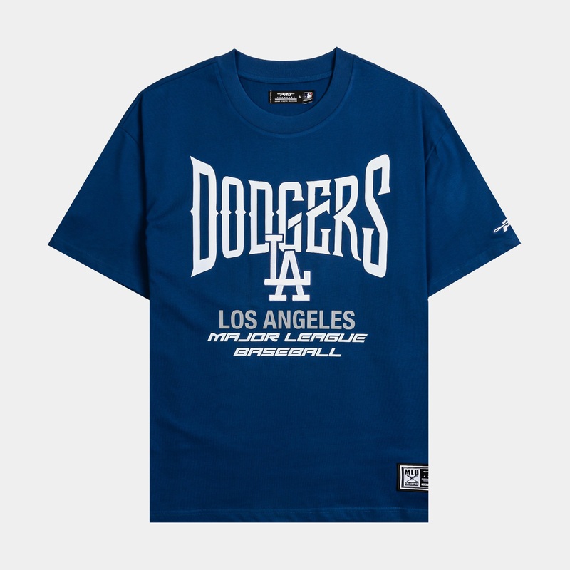 Los Angeles Dodgers City Tour Mens Short Sleeve Shirt (Blue/White)