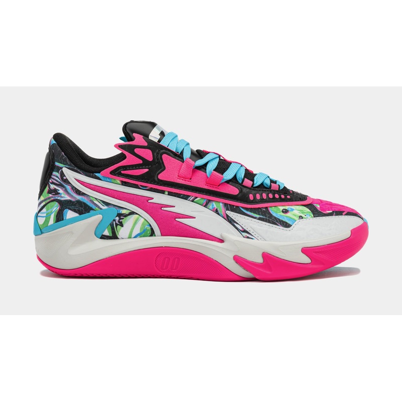 NBA 2k x Scoot Zeros 2 Mens Basketball Shoes (Bright Aqua/Feather Grey)