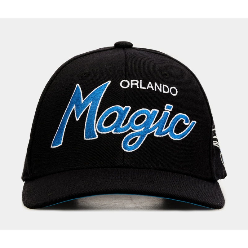 Orlando Magic Team Script 2.0 Mens Snapback Hat (Black)
