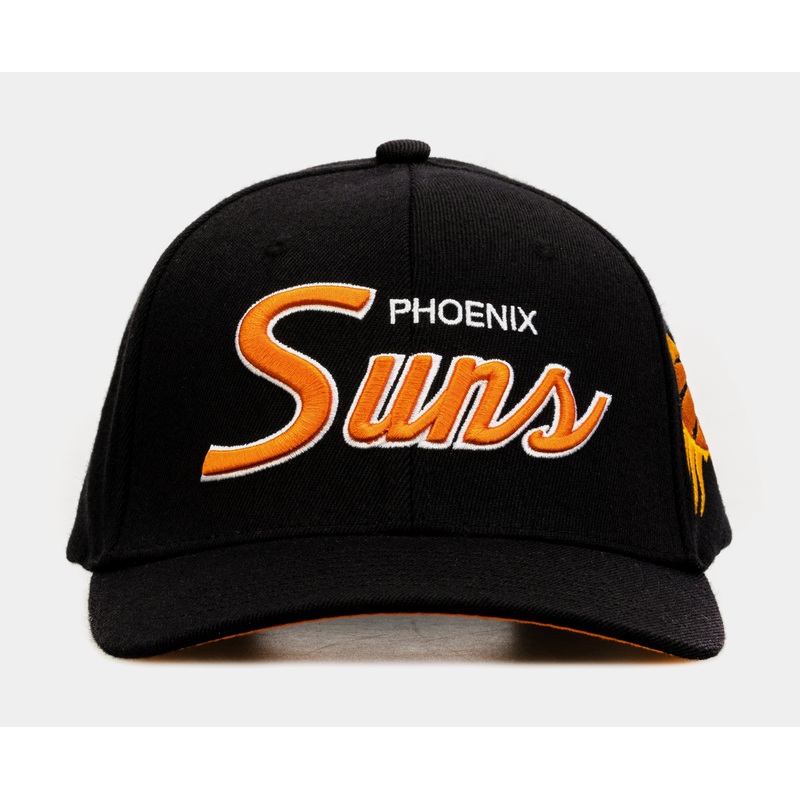Phoenix Suns Team Script 2.0 Mens Snapback Hat (Black)