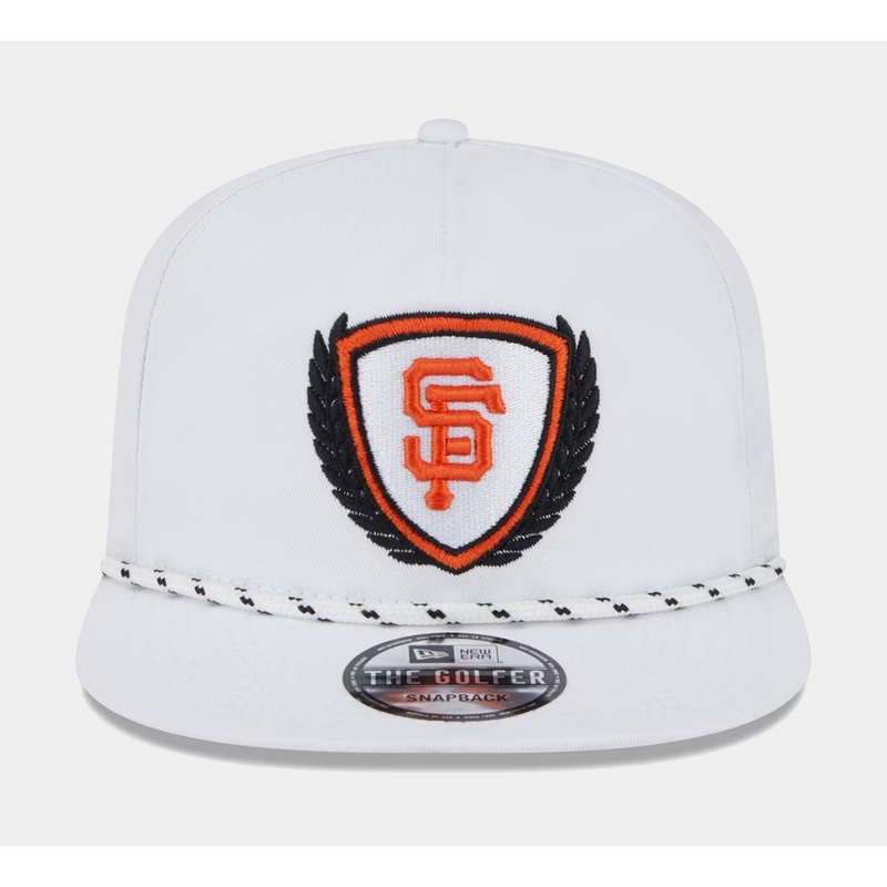 San Francisco Giants Golfer 9FIFTY Mens Snapback Hat (White)