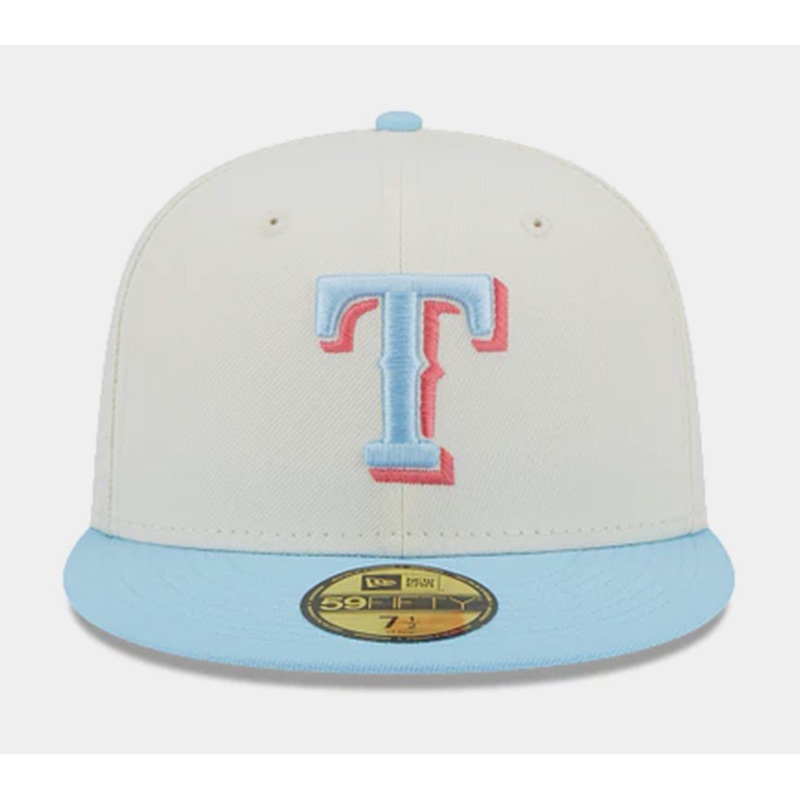 Texas Rangers Colorpack 59Fifty Mens Fitted Hat (Blue/White)