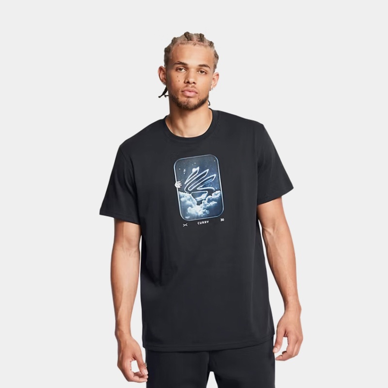 Curry Heavyweight Mens Short Sleeve Shirt (Black)