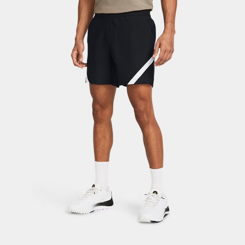 Curry Mesh Mens Shorts (Black)