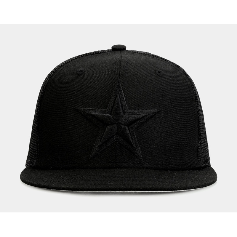 Dallas Cowboys 9FIFTY Trucker Mens Snapback Hat (Black)