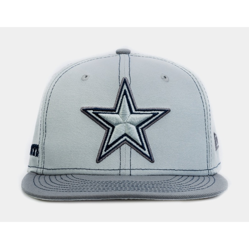 Dallas Cowboys Gray Pop 59Fifty Mens Fitted Hat (Grey)