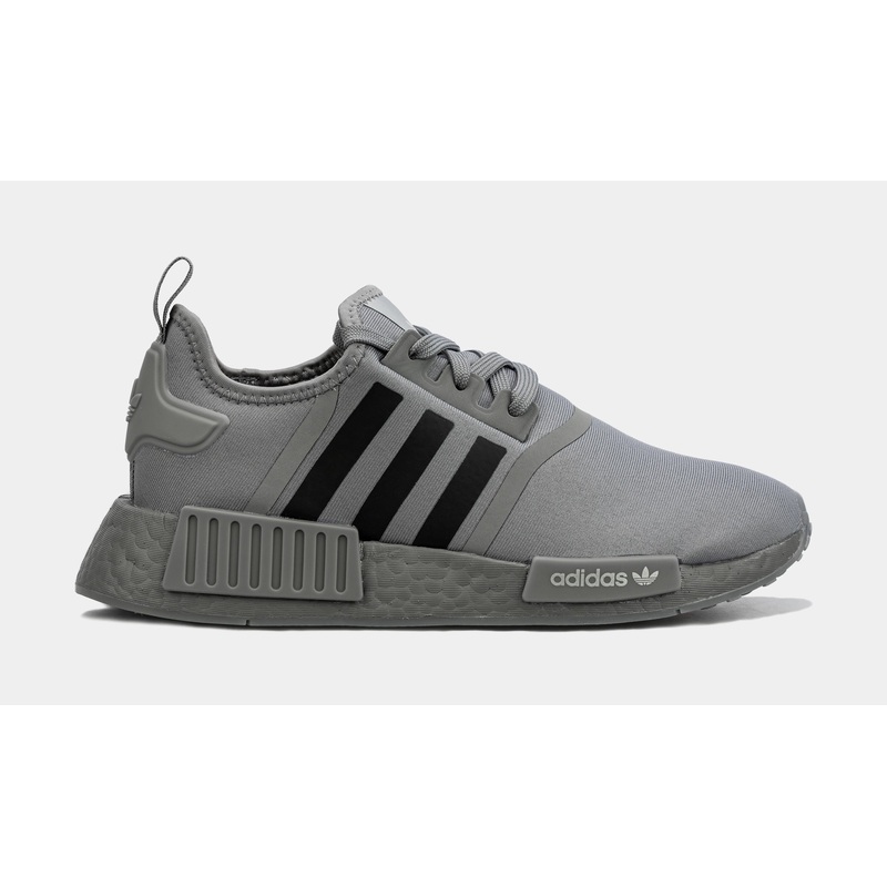 NMD_R1 Grade School Lifestyle Shoes (Grey)