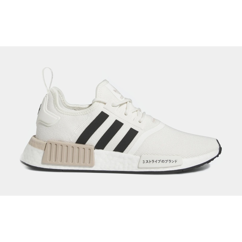 NMD R1 Womens Running Shoes (Beige/Black)