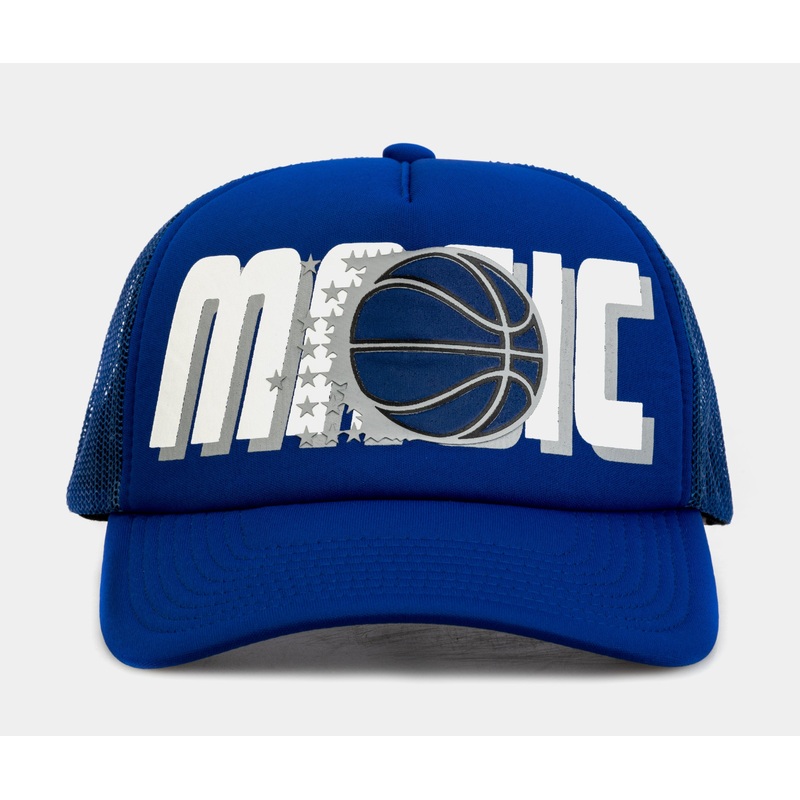Orlando Magic Billboard Trucker Mens Hats (Blue)