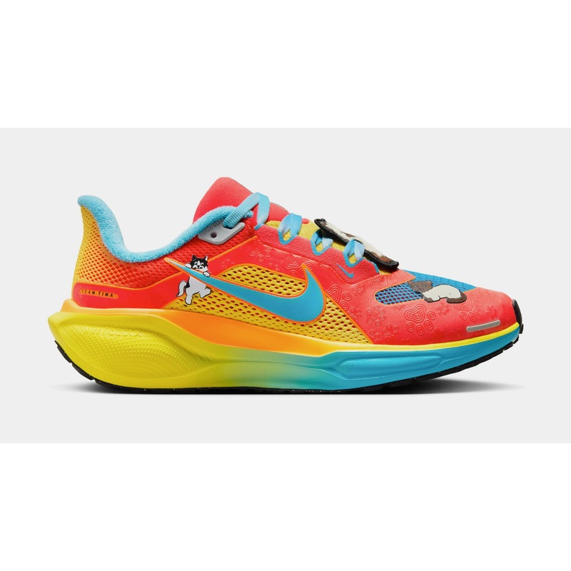 Pegasus 41 x Doernbecher Freestyle Tima Mens Running Shoes (Multi/Red/Yellow)