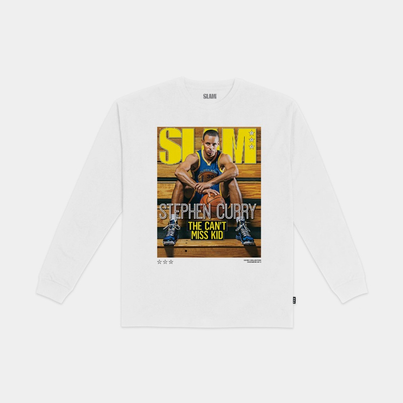 SLAM 173 Can’t Miss Kid Mens Long Sleeve Shirt (White)