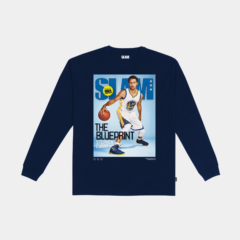 SLAM 193 The Blueprint Mens Long Sleeve Shirt (Navy)