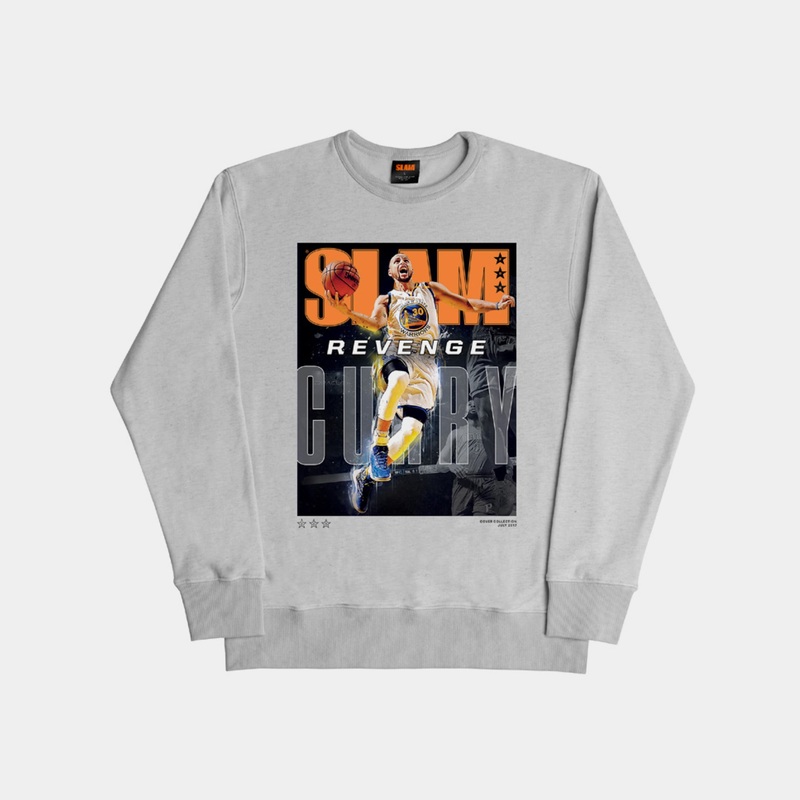 SLAM 209 Revenge Curry Mens Crewneck (Grey/Blue)