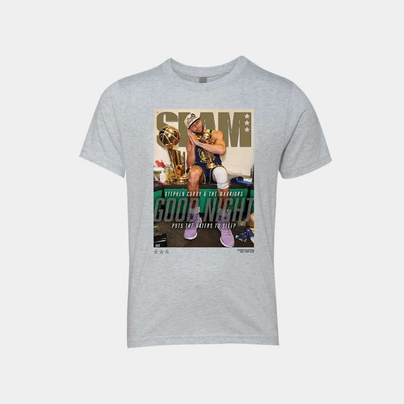 SLAM 239 Night Night Grade School Short Sleeve Shirt (White)