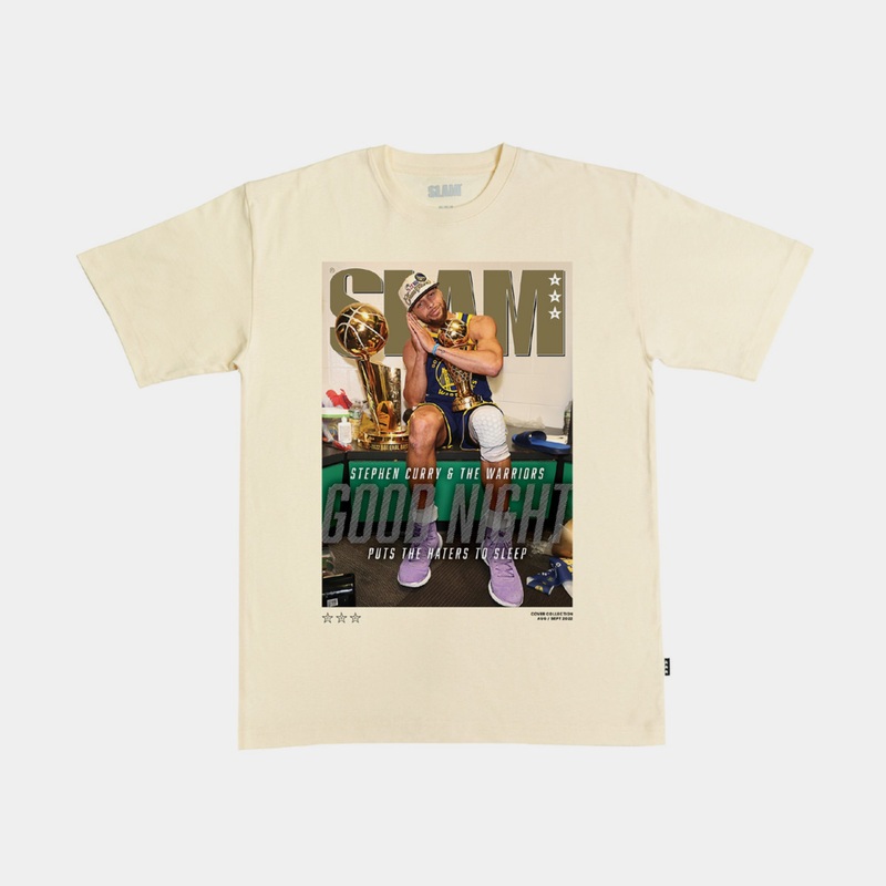 SLAM 239 Night Night Mens Short Sleeve Shirt (Cream)
