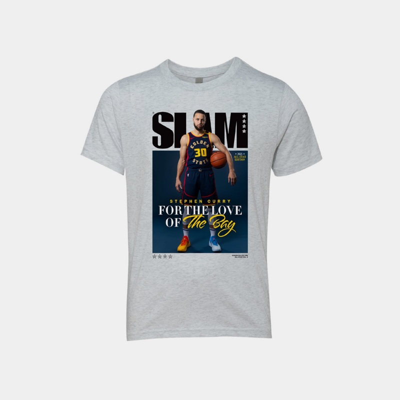 SLAM ASW Newsprint Grade School Short Sleeve Shirt (White)