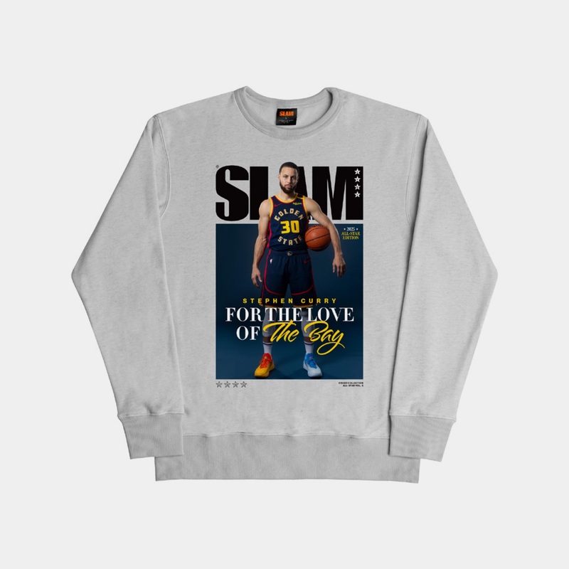 SLAM ASW Newsprint Mens Crewneck (Grey/Multi)