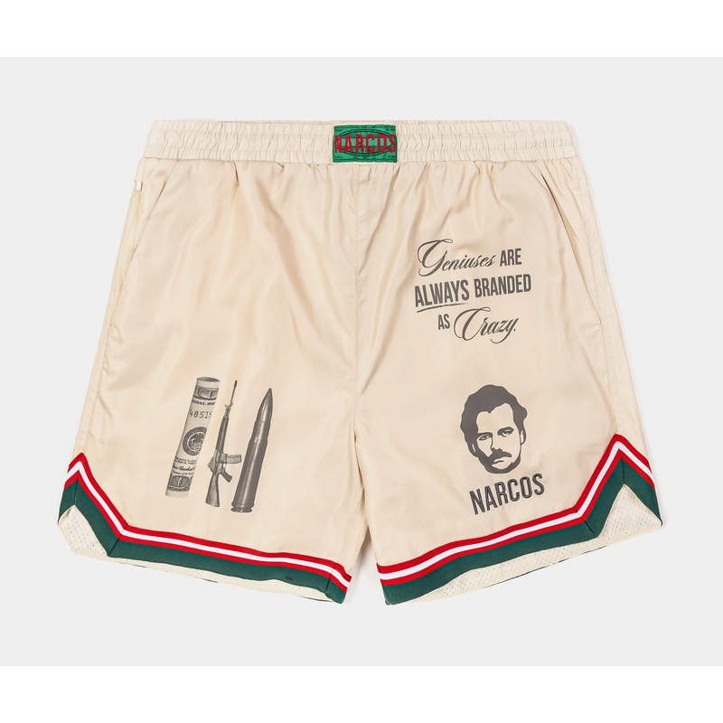 SP x Narcos El Patron Hybrid Mens Shorts (Black/Brown/Green)