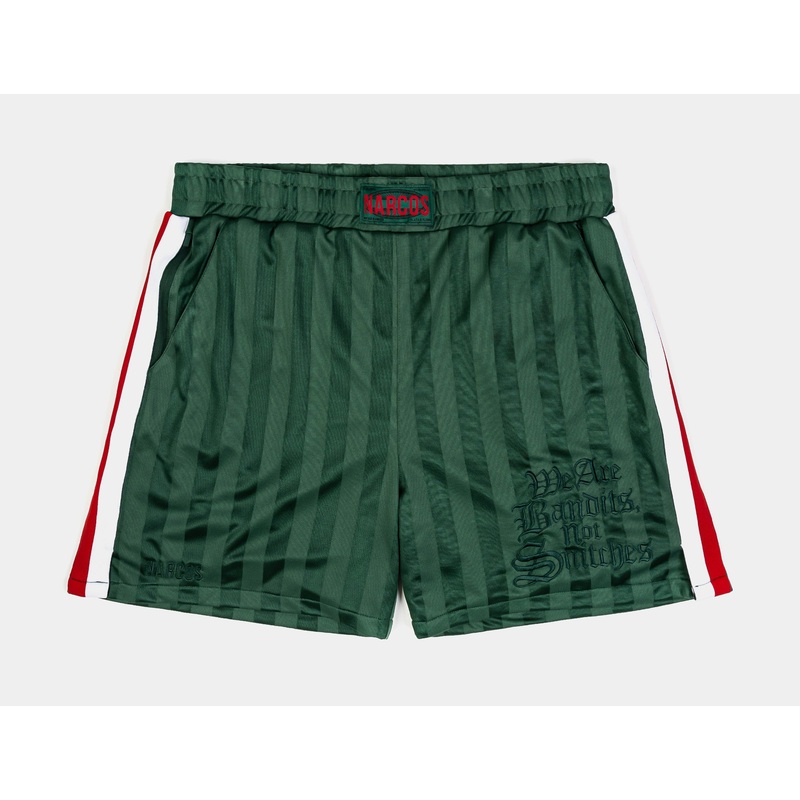 SP x Narcos Logo Jersey Mens Shorts (Green/Red)