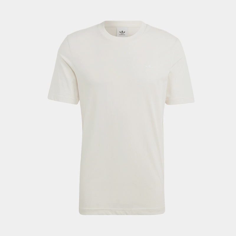 Trefoil Essentials Mens Short Sleeve Shirt (Beige)