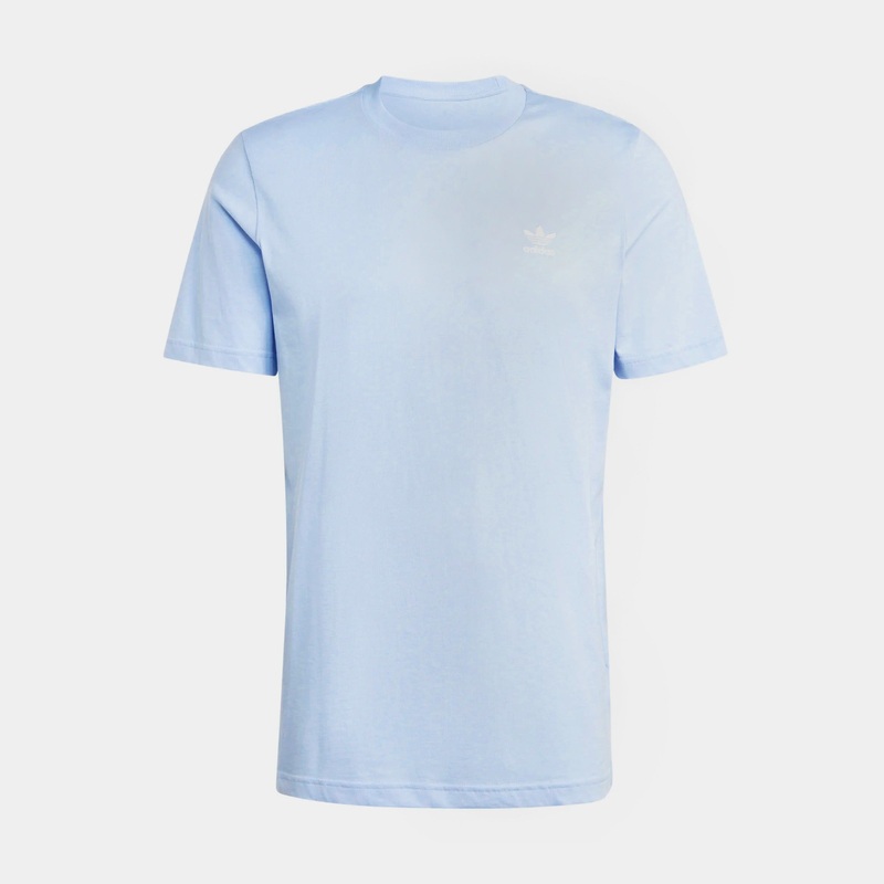 Trefoil Essentials Mens Short Sleeve Shirt (Blue)