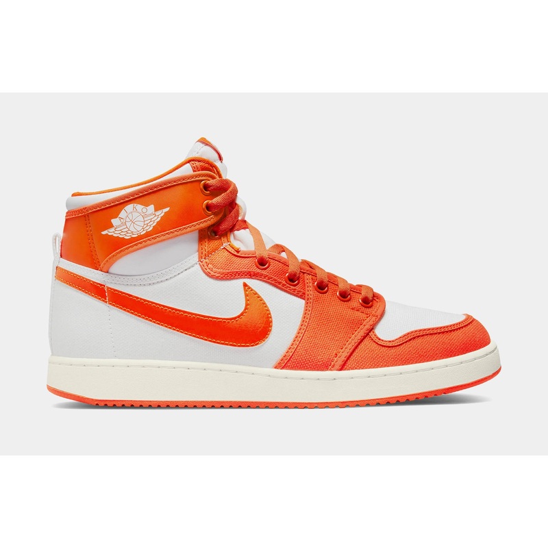 Air Jordan 1 KO Rush Orange Mens Lifestyle Shoes (White/Orange)