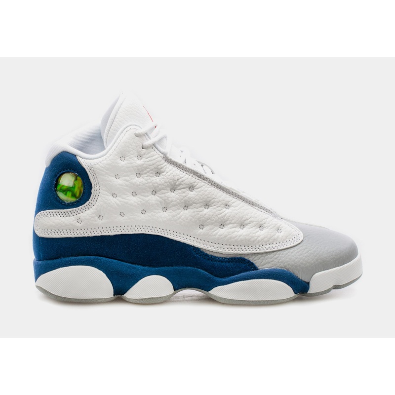 Air Jordan 13 Retro French Blue Grade School Lifestyle Shoes (Blue/White) Free Shipping