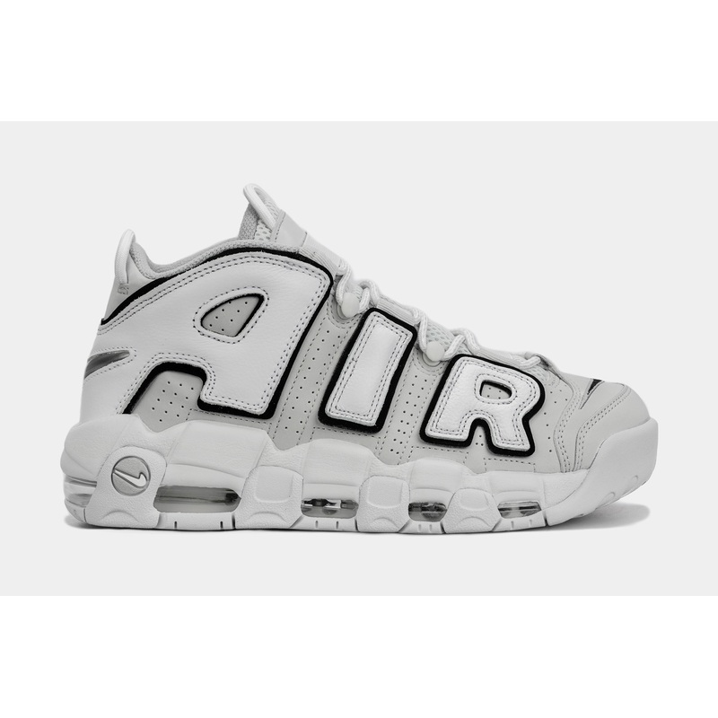 Air More Uptempo Photon Dust Mens Lifestyle Shoes (White/Grey)