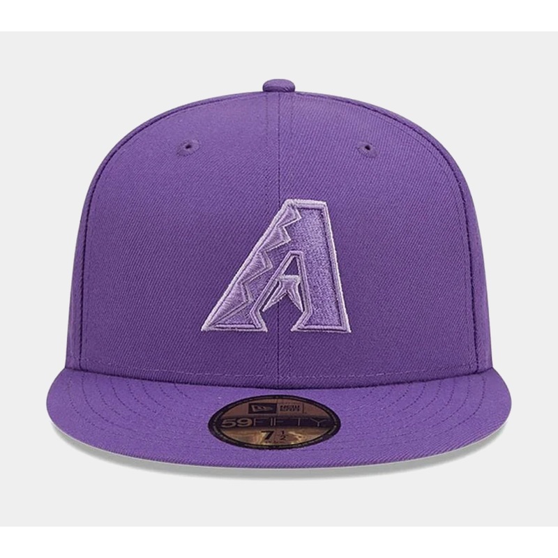 Arizona Diamondbacks Monocamo 59FIFTY Mens Fitted Hat (Purple)
