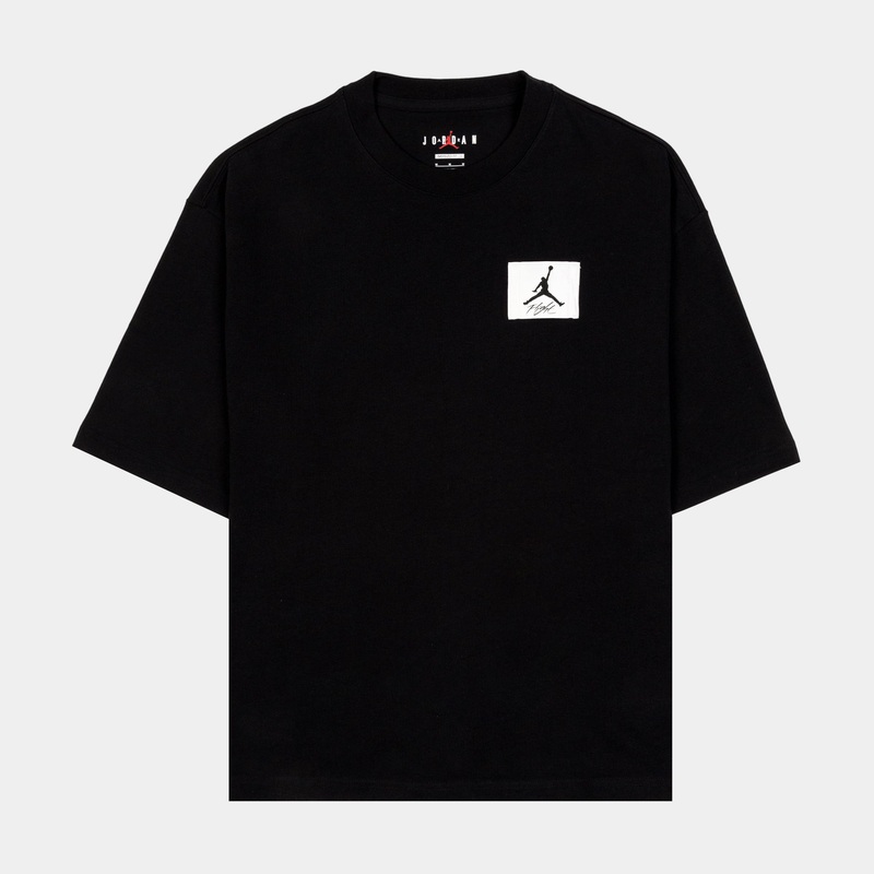 Flight Essentials Oversized Mens Short Sleeve Shirt (Black)