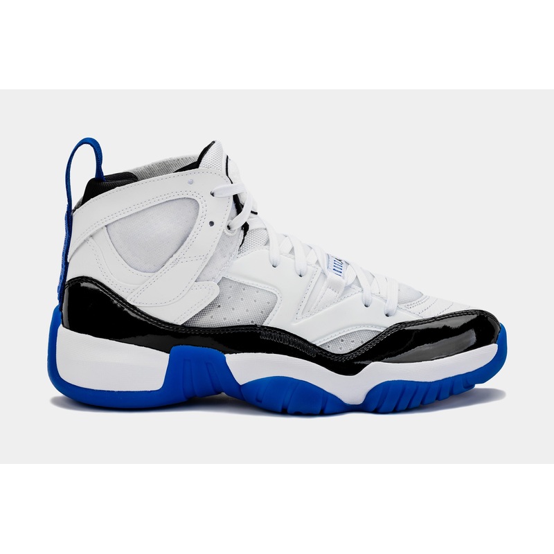 Jumpman Two Trey Mens Basketball Shoes (White/Blue)