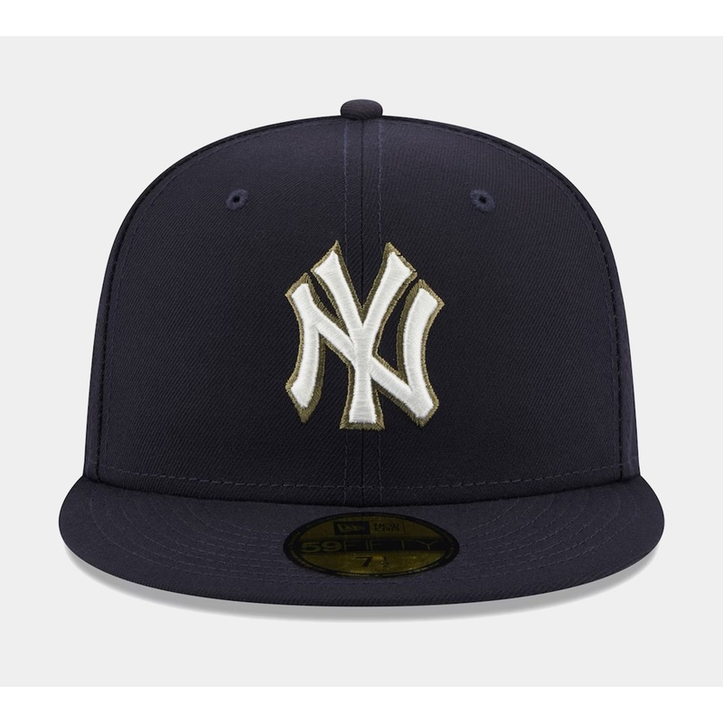 New York Yankees Botanical 59FIFTY Mens Fitted Hat (Navy)