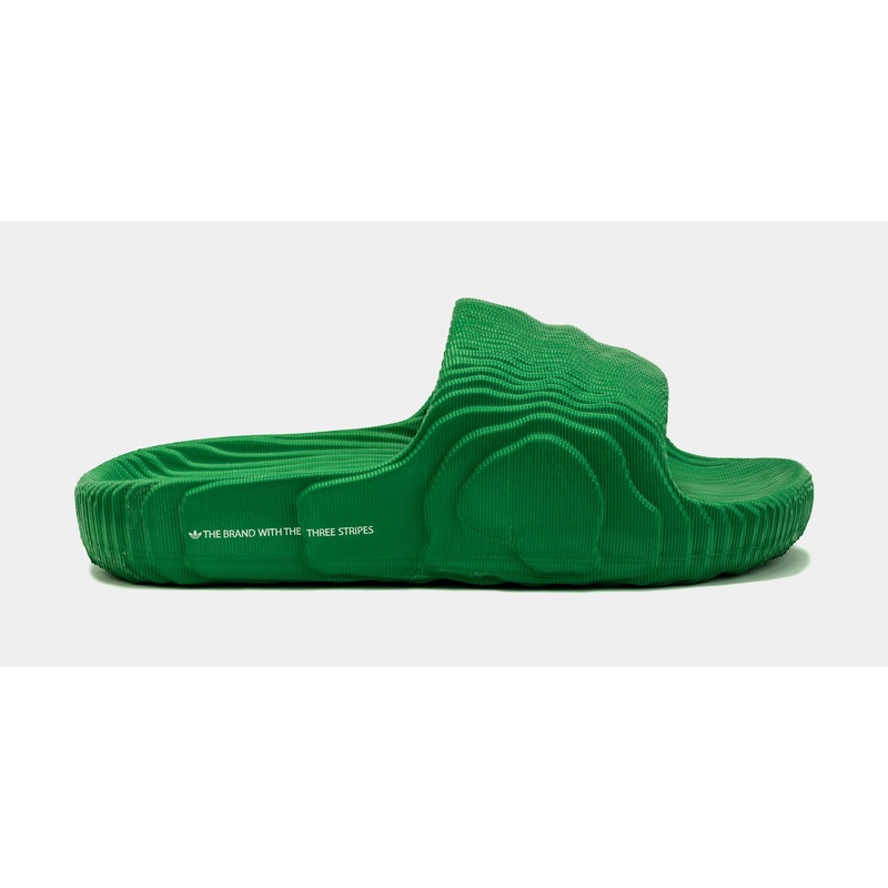 Adilette 22 Slides Mens Sandals (Green)