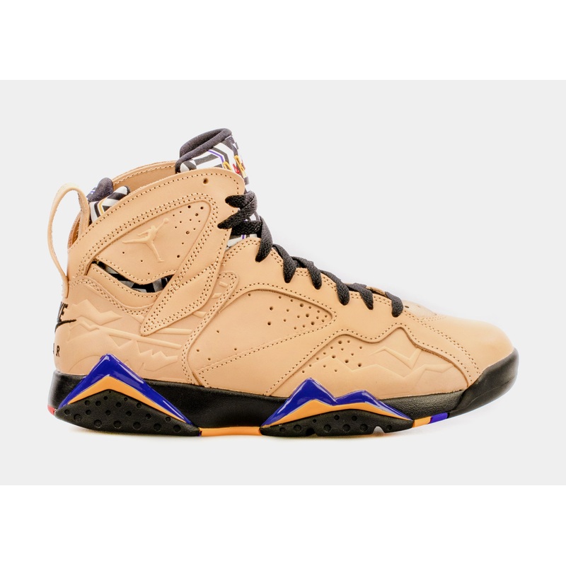 Air Jordan 7 Retro SE Afrobeats Mens Lifestyle Shoes (Beige/Black)