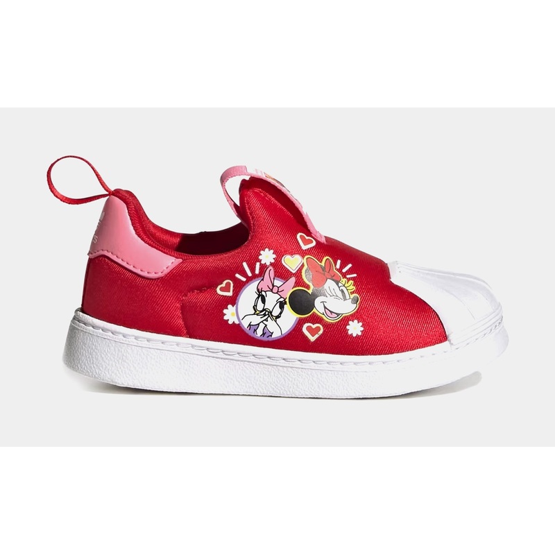 Disney Superstar 360 Infant Toddler Lifestyle Shoes (Red)
