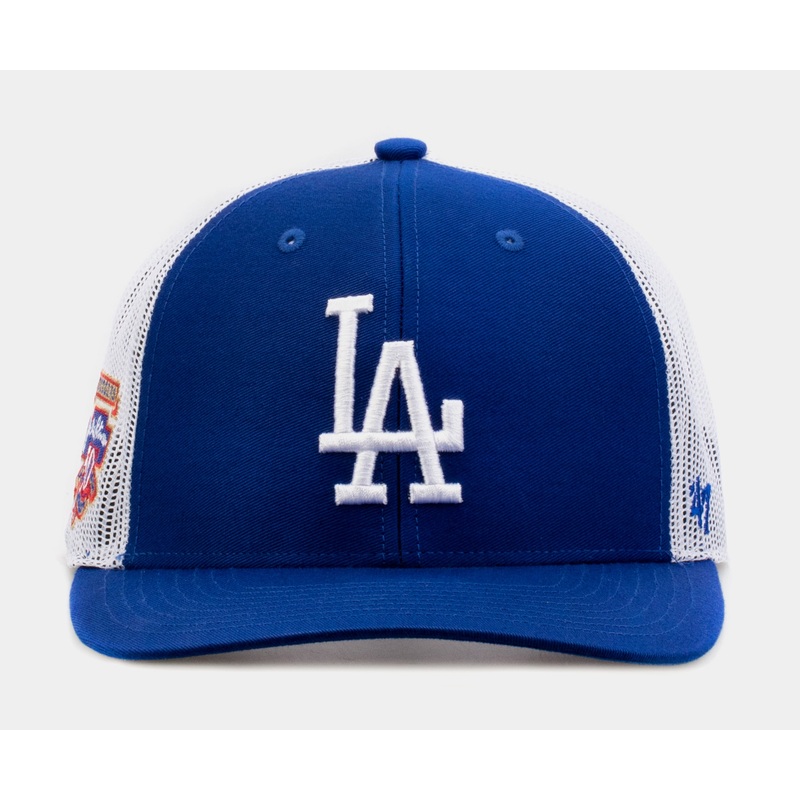 Exclusive Los Angeles Dodgers Mens Trucker Hat (Blue)