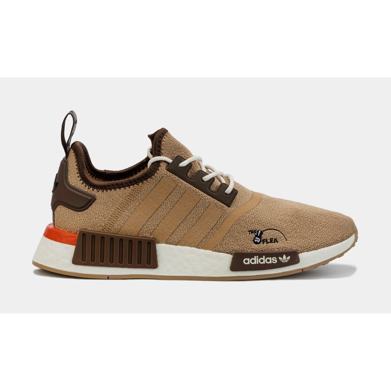 Exclusive NMD R1 The Flea Mens Lifestyle Shoes (Cardboard/ Dark Brown/ Impact Orange)