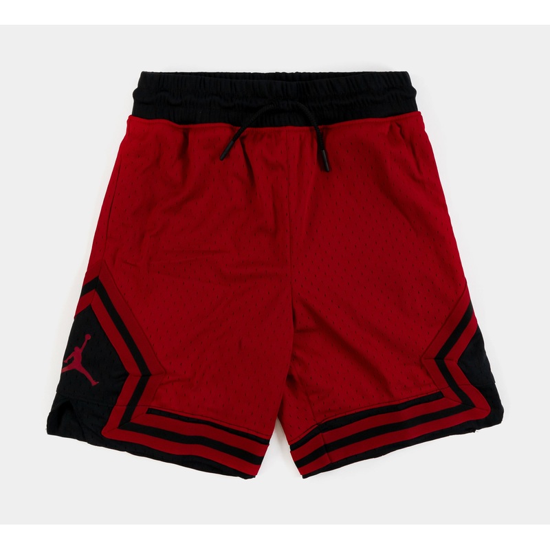 JDB Air Diamond Dri Fit Mesh Grade School Shorts (Red)