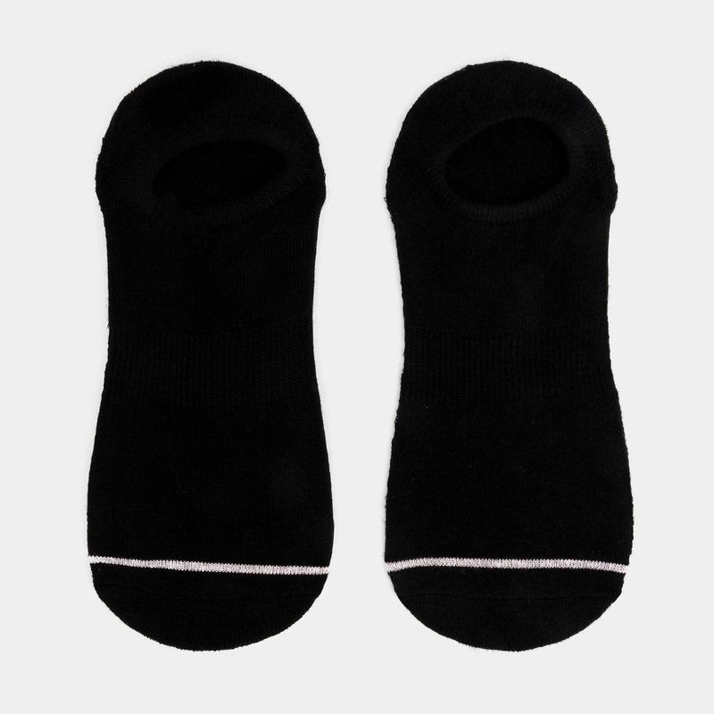 No Show Socks Womens Socks (Black)