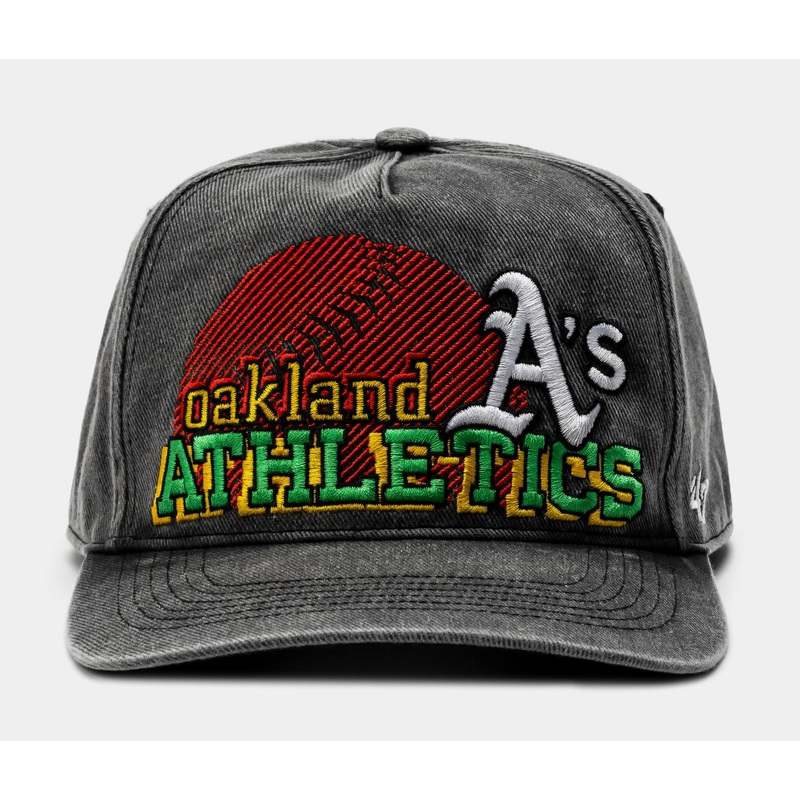 Oakland Athletics Bootleg ’47 Hitch Snapback Mens Hat (Black)