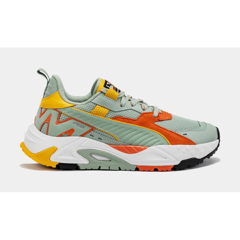 RS- TRCK Brand Love Mens Running Shoes (Green/Orange)