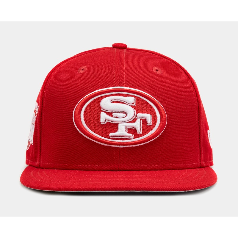 San Francisco 49ers Red 59FIFTY Mens Fitted Hat (Red)