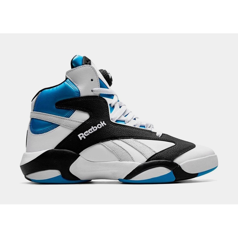 Shaq Attaq Mens Basketball Shoes (White/Blue)